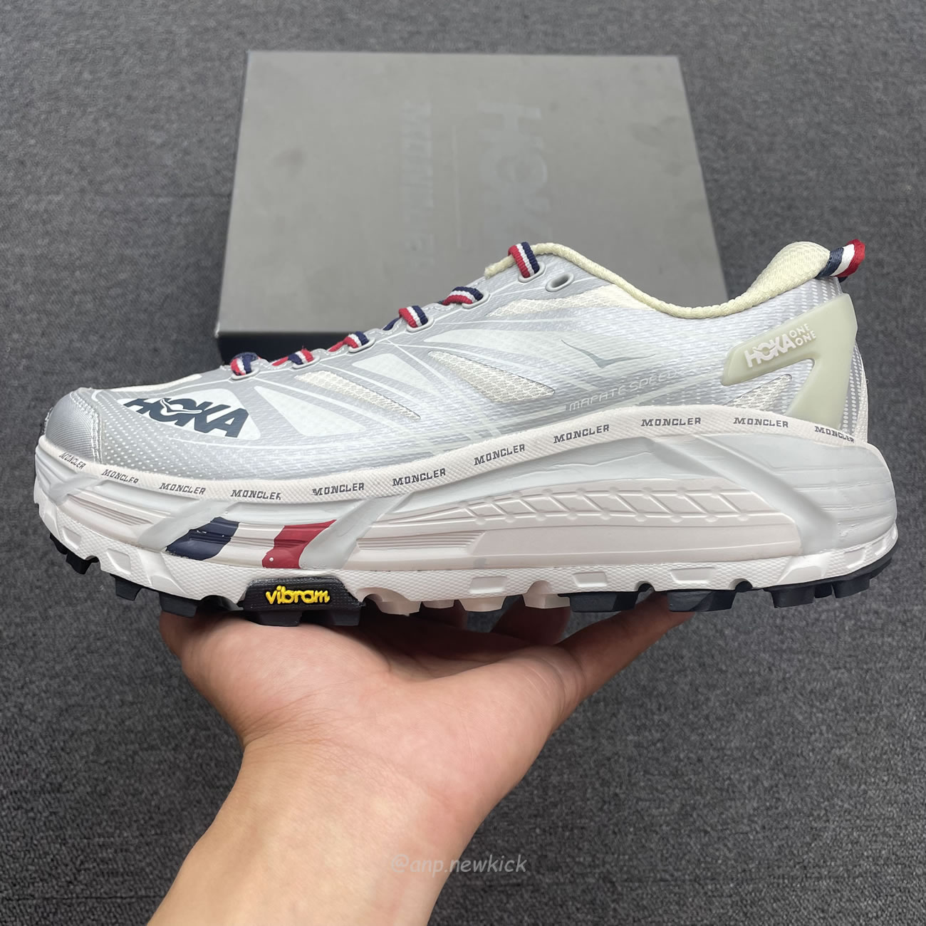 Hoka One One Mafate Speed 2 Moncler White 1129992 Nchms (2) - newkick.app